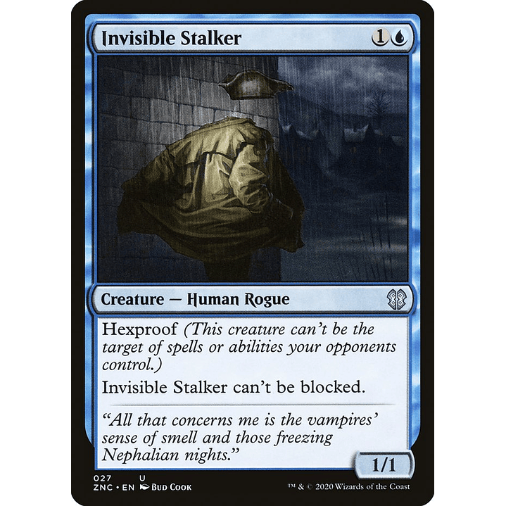 Invisible Stalker | Inglés | NM | ZNC 1