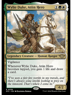 Wylie Duke, Atiin Hero | Español | NM | OTJ