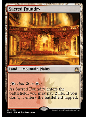Sacred Foundry | Español | NM | RVR