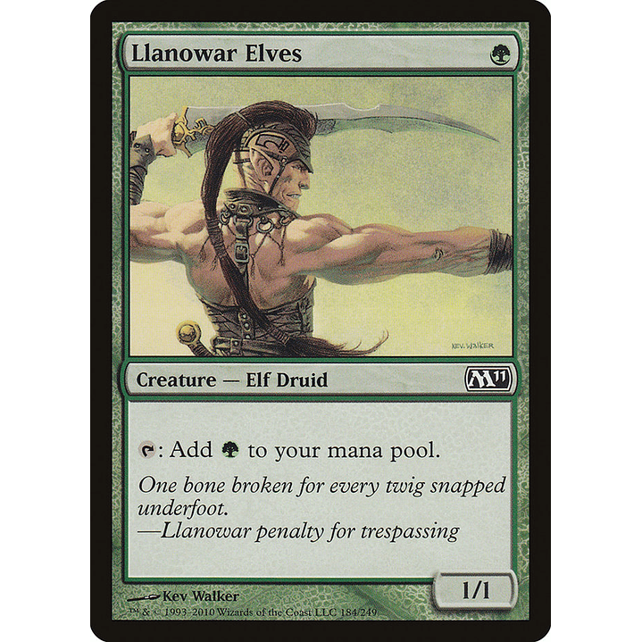 Llanowar Elves | Español | NM | M11 1
