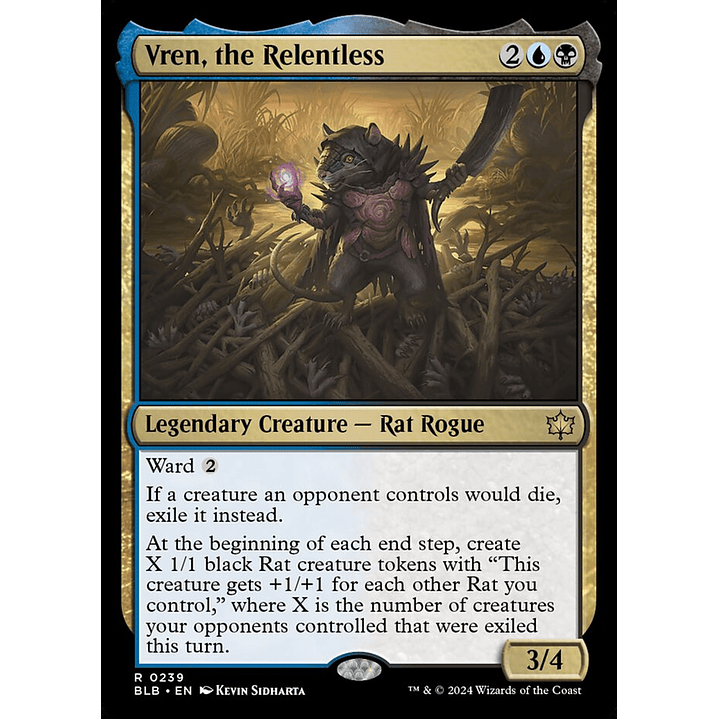 Vren, the Relentless | Español | NM | BLB 1