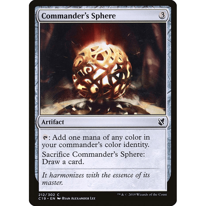 Commander's Sphere | Español | NM | C19 1