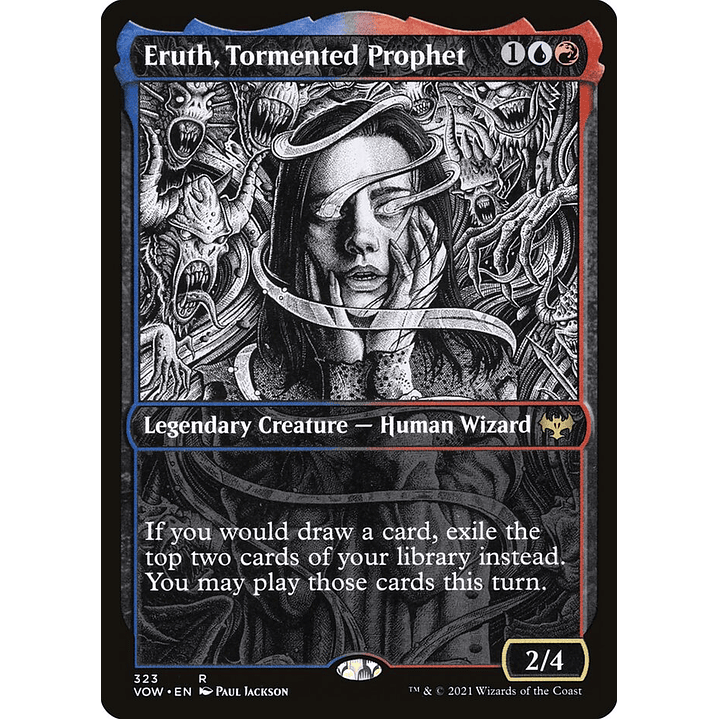 Eruth, Tormented Prophet (Showcase) | Español | NM | VOW 1