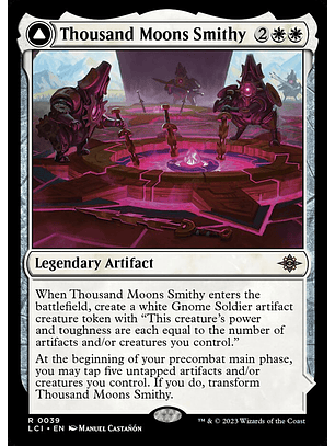 Thousand Moons Smithy // Barracks of the Thousand | Español | NM | LCI