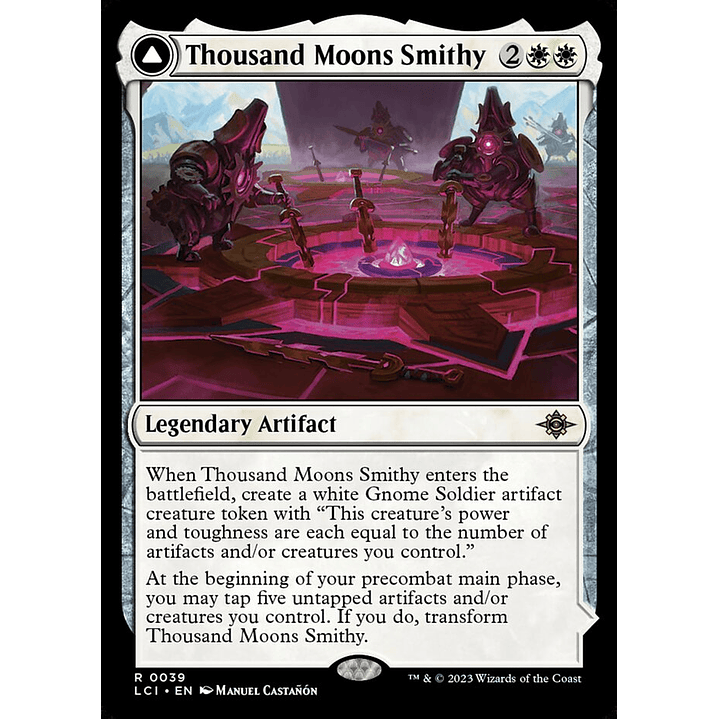 Thousand Moons Smithy // Barracks of the Thousand | Español | NM | LCI 1