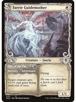 Faerie Guidemother // Gift of the Fae (Showcase) | Español | NM | ELD