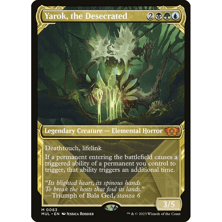 Yarok, the Desecrated (Showcase) | Inglés | NM | MUL 1