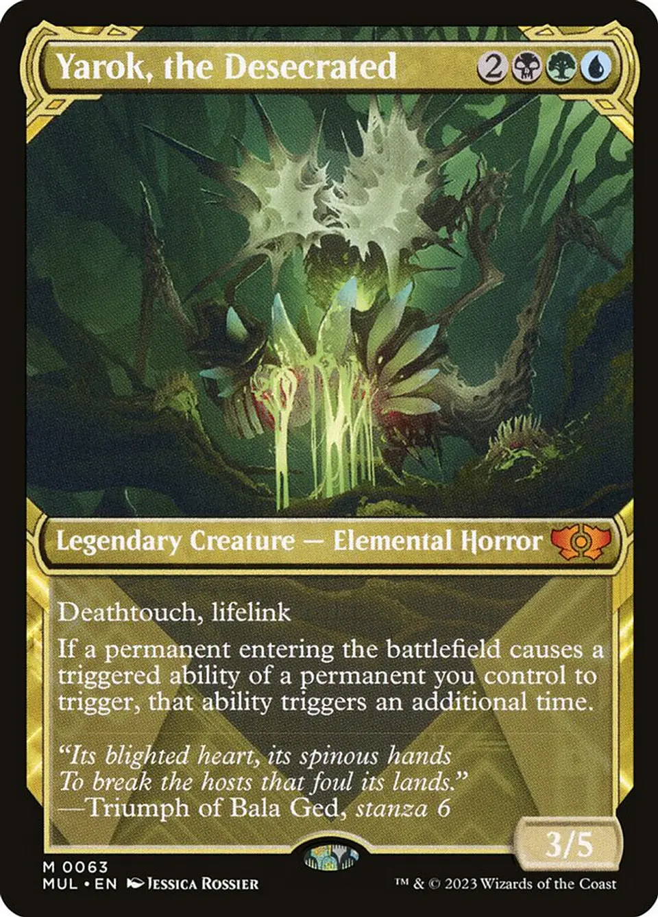 Yarok, the Desecrated (Showcase) | Inglés | NM | MUL 1