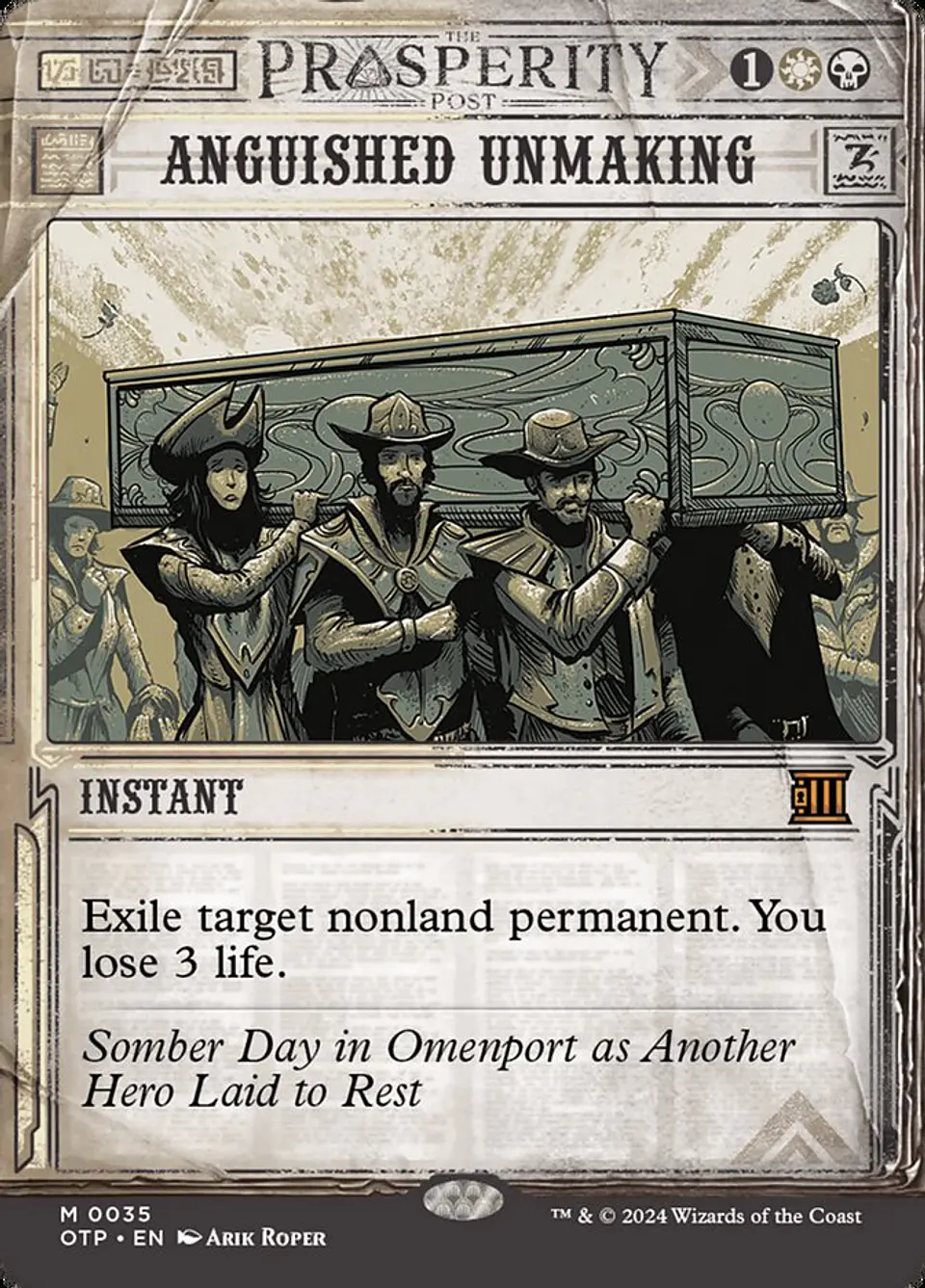 Anguished Unmaking (Showcase) | Inglés | NM | OTP 1