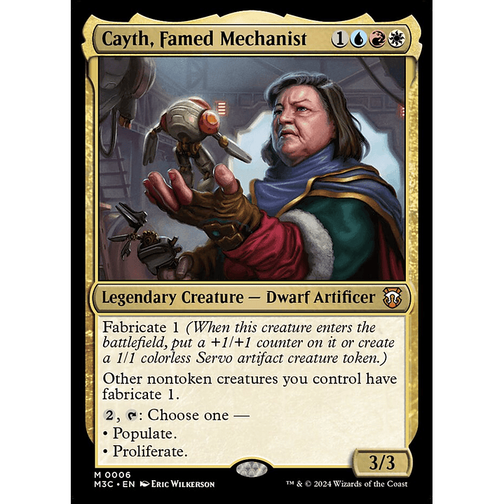 Cayth, Famed Mechanist | Inglés | NM | M3C 1