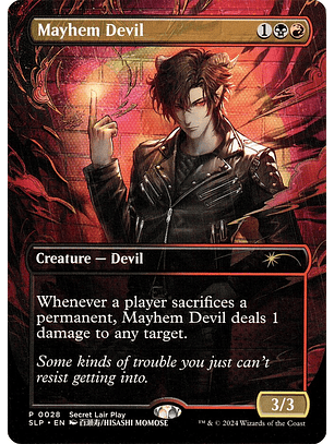 Mayhem Devil (Borderless) | Inglés | NM | SLP