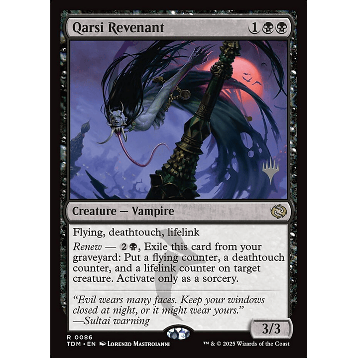 Qarsi Revenant | Inglés | NM | PTDM 1
