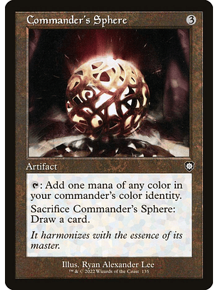 Commander's Sphere (Retro Frame) | Inglés | NM | BRC