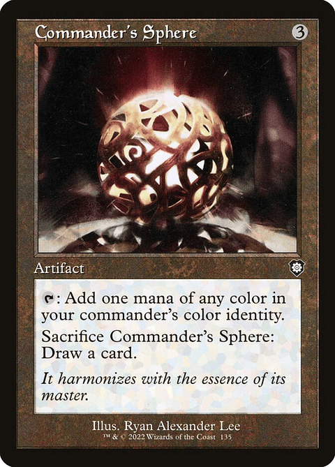 Commander's Sphere (Retro Frame) | Inglés | NM | BRC