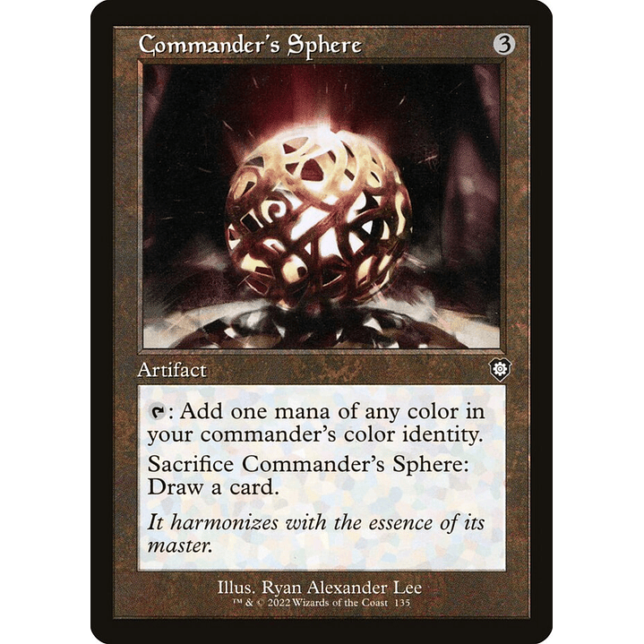 Commander's Sphere (Retro Frame) | Inglés | NM | BRC 1