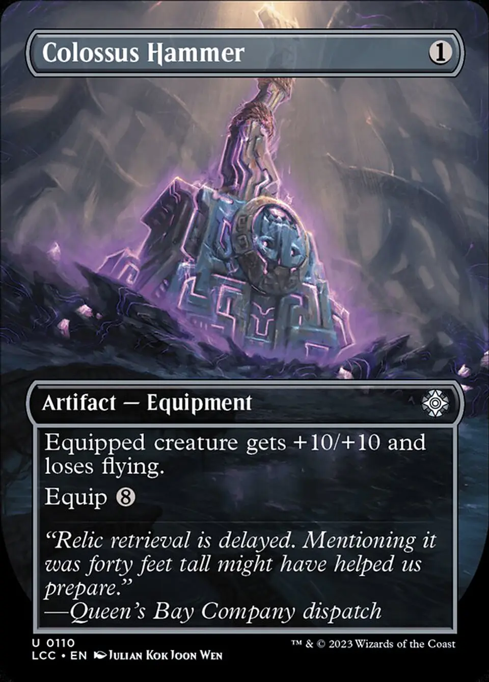 Colossus Hammer (Borderless) | Inglés | NM | LCC 1