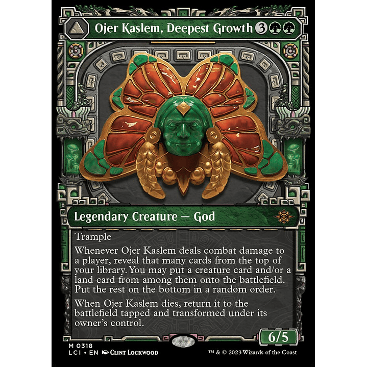 Ojer Kaslem, Deepest Growth // Temple of Cultivation (Showcase) | Inglés | NM | LCI 1