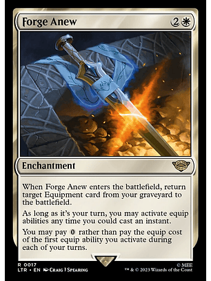 Forge Anew | Inglés | NM | LTR