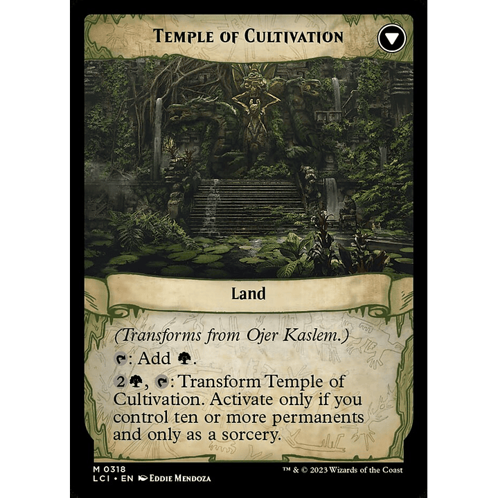 Ojer Kaslem, Deepest Growth // Temple of Cultivation (Showcase) | Inglés | NM | LCI 2