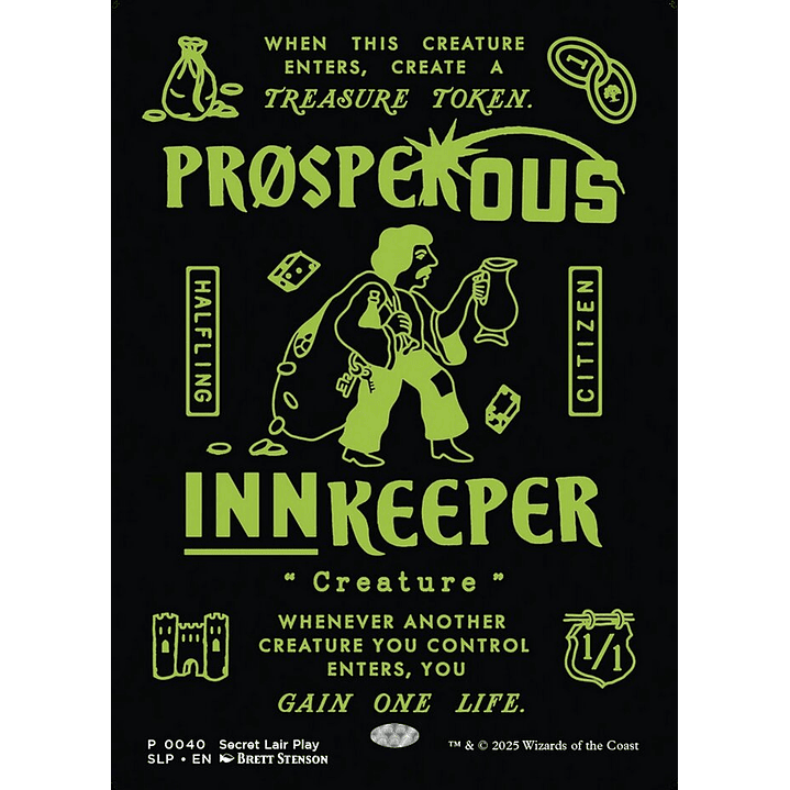 Prosperous Innkeeper (Borderless) | Inglés | NM | SLP 1