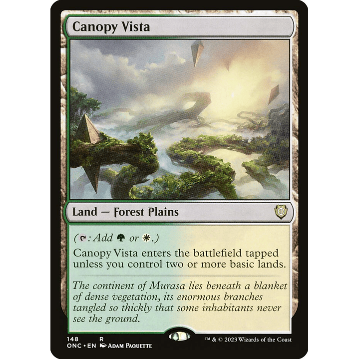 Canopy Vista | Inglés | NM | ONC 1