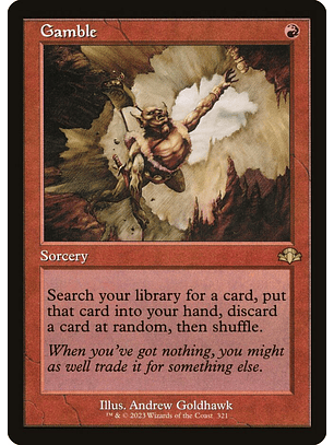 Gamble (Retro Frame) | Inglés | NM | DMR