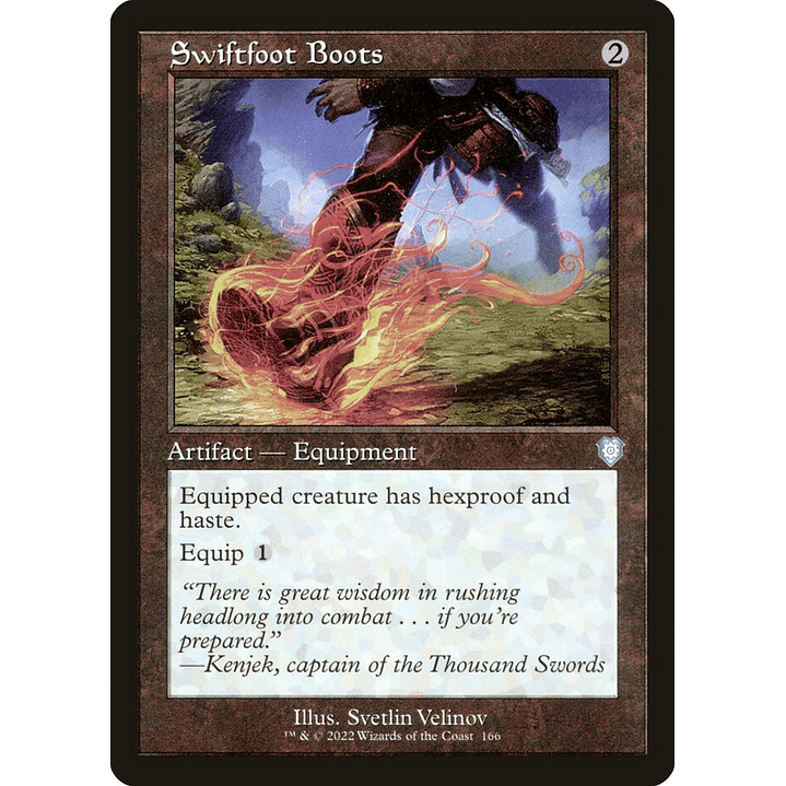 Swiftfoot Boots (Retro Frame) | Inglés | NM | BRC 1