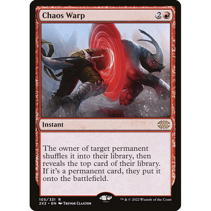 Chaos Warp | Inglés | NM | 2X2 1