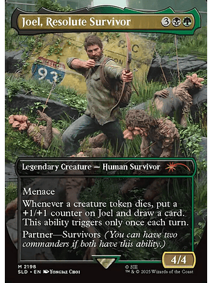 Joel, Resolute Survivor (Borderless foil) | Inglés | NM | SLD