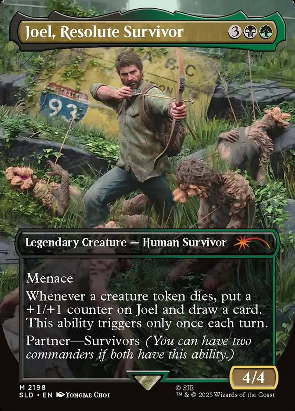 Joel, Resolute Survivor (Borderless foil) | Inglés | NM | SLD 1