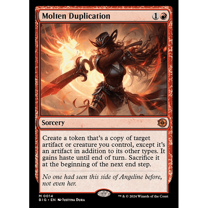Molten Duplication | Inglés | NM | BIG 1