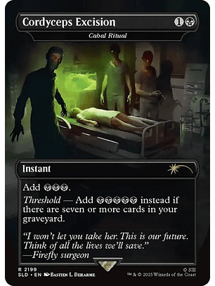 Cabal Ritual (Borderless foil) | Inglés | NM | SLD