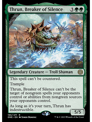 Thrun, Breaker of Silence (foil) | Español | NM | PONE