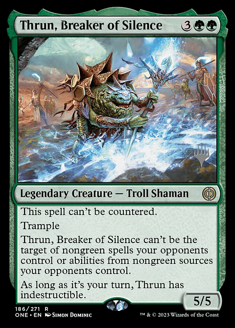 Thrun, Breaker of Silence (foil) | Español | NM | PONE
