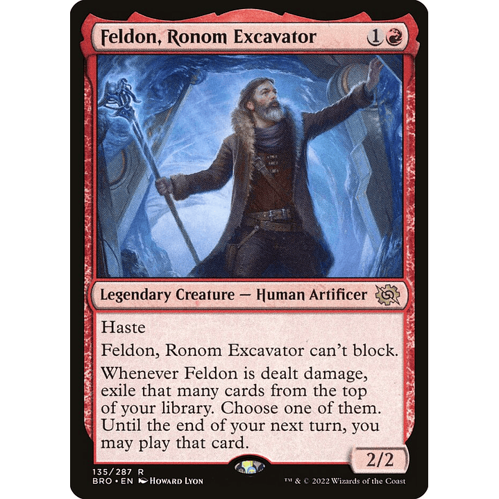 Feldon, Ronom Excavator | Español | NM | BRO 1