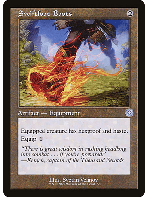 Swiftfoot Boots (Retro Frame) | Español | NM | BRR