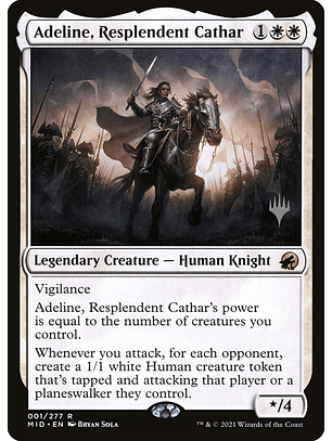 Adeline, Resplendent Cathar (foil) | Español | NM | PMID