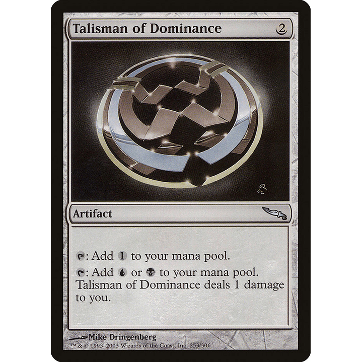 Talisman of Dominance | Español | NM | MRD 1