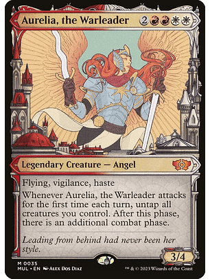 Aurelia, the Warleader (Showcase) | Español | NM | MUL