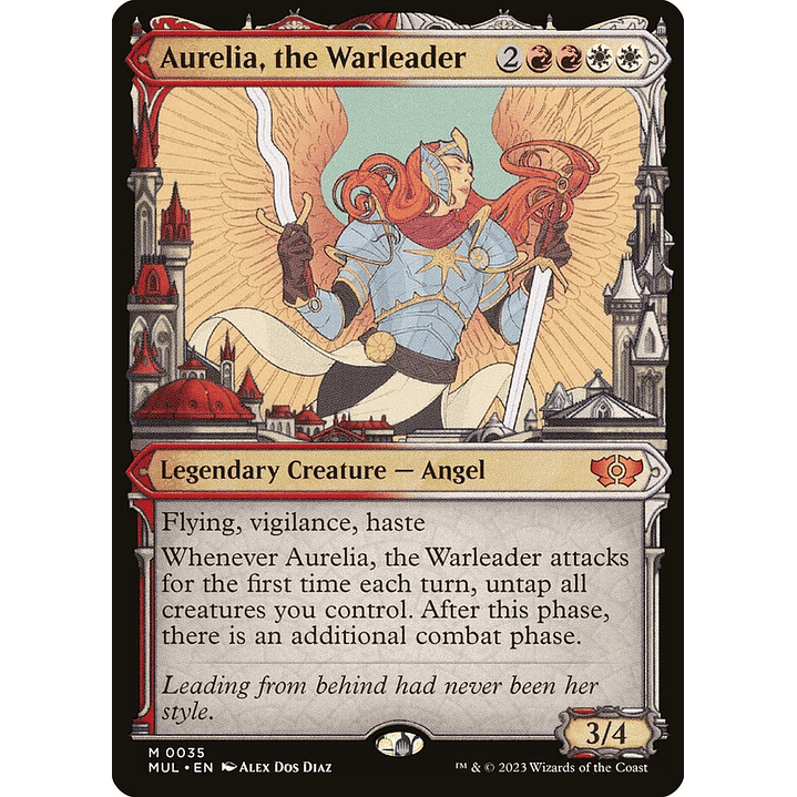 Aurelia, the Warleader (Showcase) | Español | NM | MUL 1