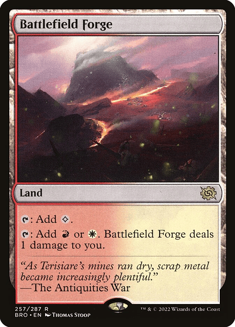 Battlefield Forge (foil) | Inglés | EX | BRO