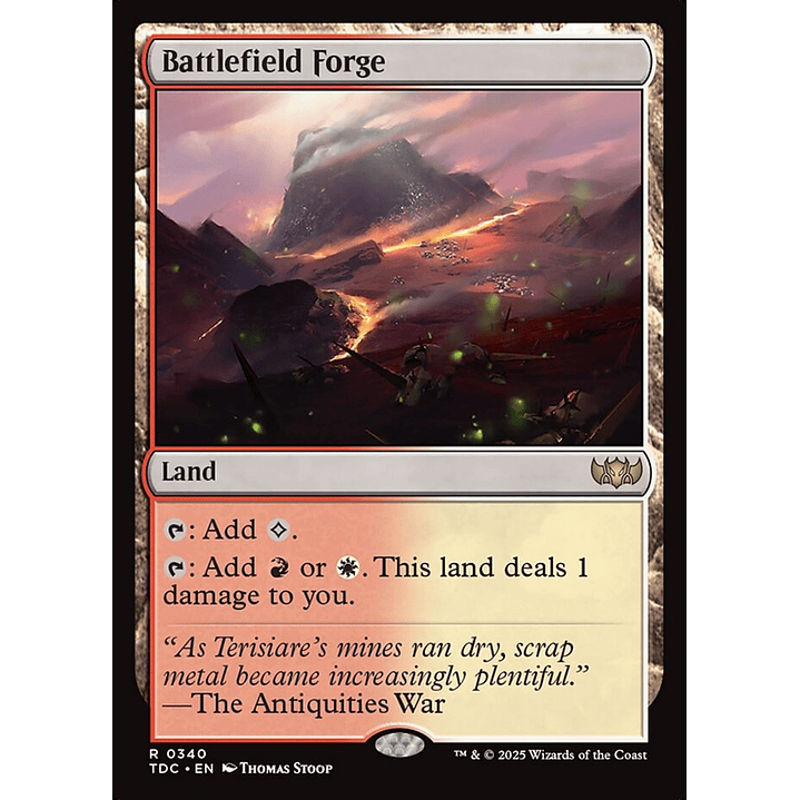 Battlefield Forge | Español | EX | TDC 1