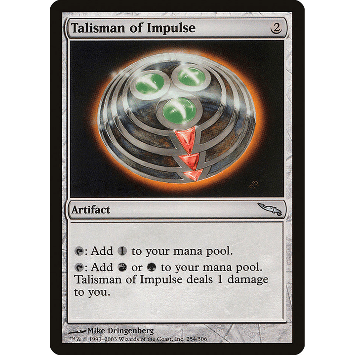 Talisman of Impulse | Español | EX | MRD 1