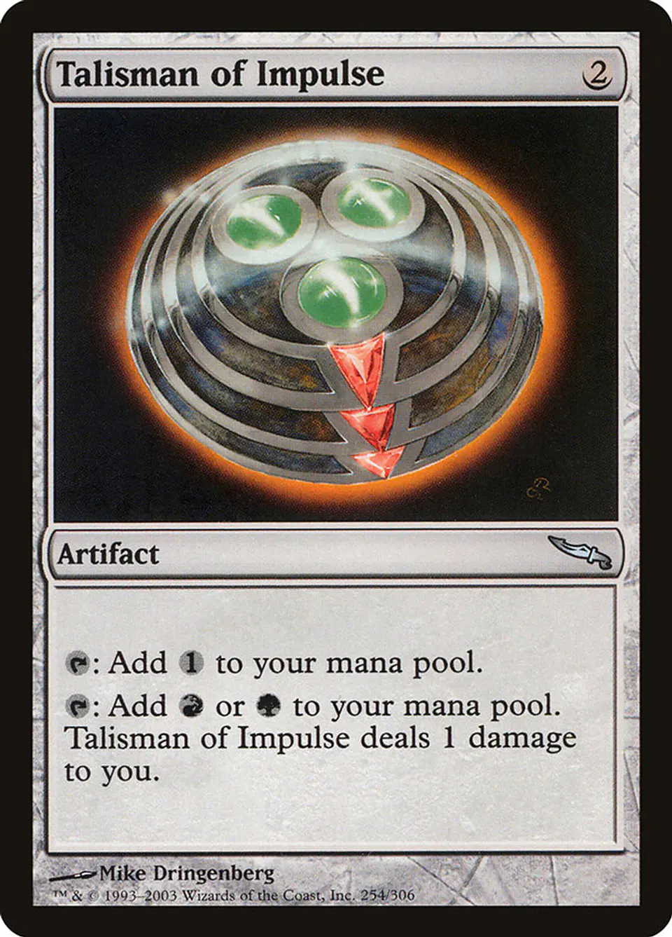 Talisman of Impulse | Español | EX | MRD 1