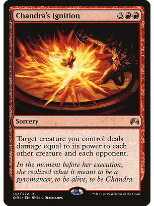 Chandra's Ignition | Español | HP | ORI