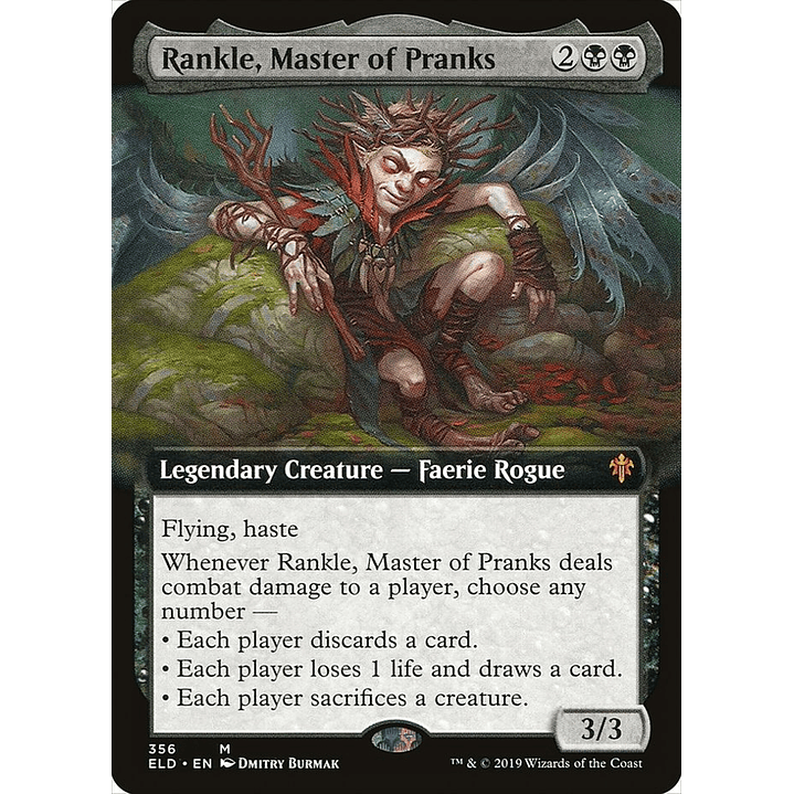 Rankle, Master of Pranks (Extended Art) | Inglés | NM | ELD 1