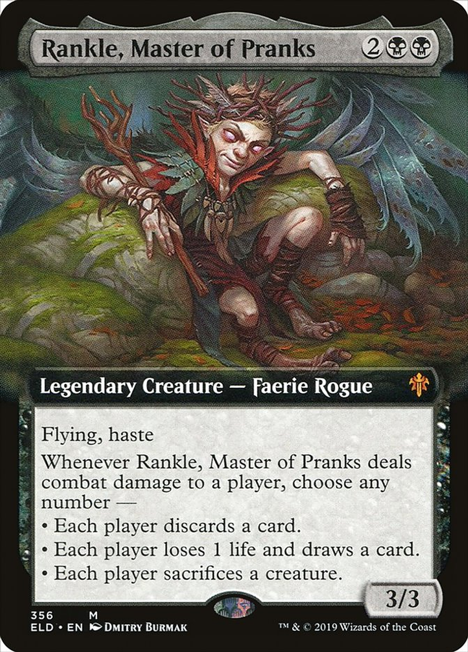 Rankle, Master of Pranks (Extended Art) | Inglés | NM | ELD 1