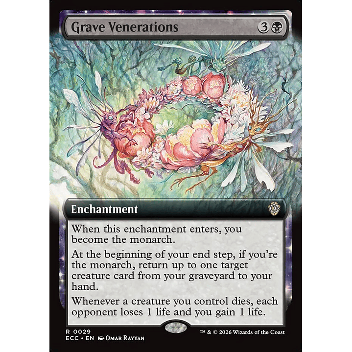 Grave Venerations (Extended Art) | Inglés | NM | ECC 1