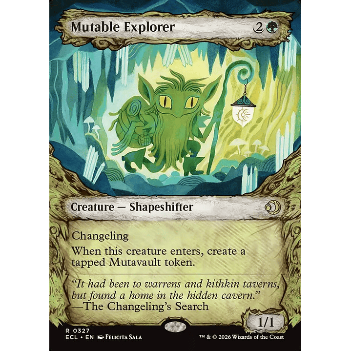 Mutable Explorer (Showcase) | Inglés | NM | ECL 1