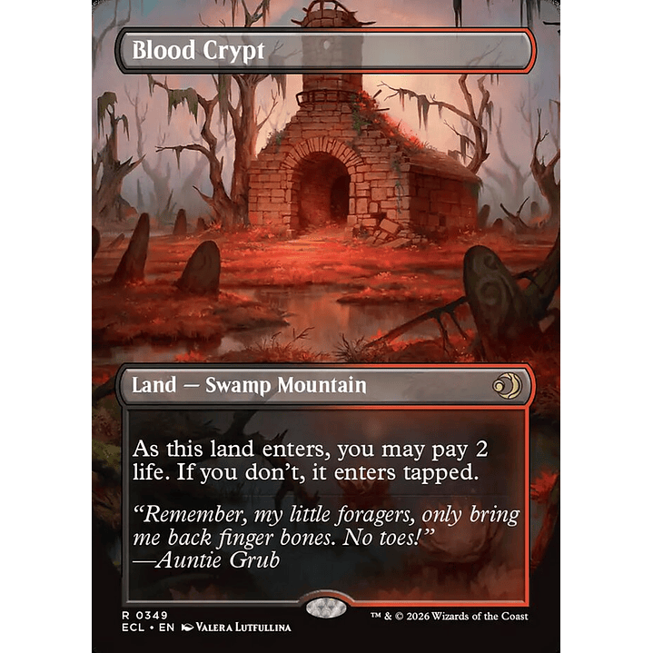Blood Crypt (Borderless) | Inglés | NM | ECL 1